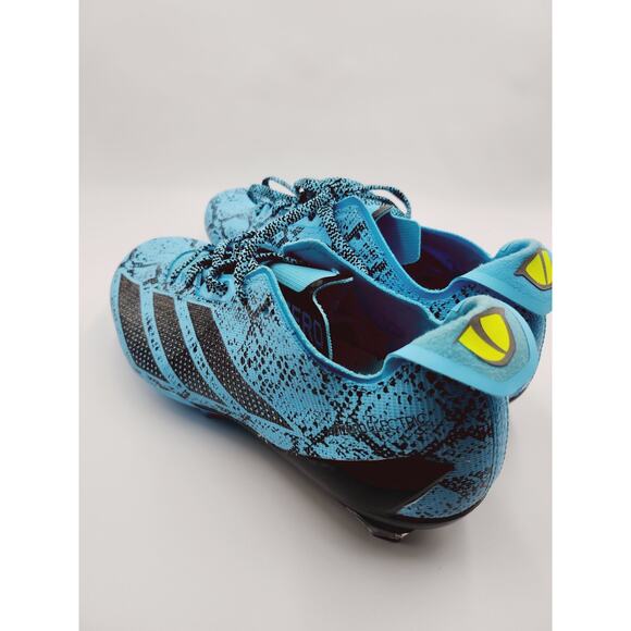 Size 9 Adidas Adizero Electric 2 Exotic Blue Cyan Black Football IE3897 Men’s main image 4